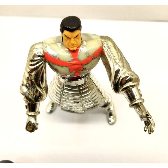 Vintage 1994 X-Men SILVER SAMURAI Toy Biz Action Figure Marvel Comics (T12) - Picture 5 of 5